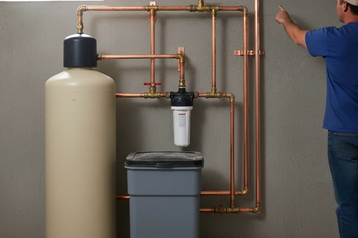 Whole-house water treatment system installed in Parkton